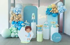 Football Theme Birthday, Baby Boy Birthday Cake, Candy Balloons, Boys 1st Birthday Party Ideas, Baby Birthday Themes, Search Party