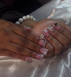 Polygel Nail, Nails Collection, Kitty Nails, Pink Ombre Nails, Cute Simple Nails, Hello Kitty Nails