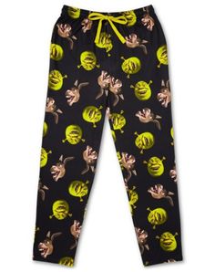 Make every night your own happily ever after with these officially licensed Shrek and Donkey Lounge Pants! These comfy and cute Shrek lounge pants are perfect for a cozy night in watching your favorite Shrek movies. Officially licensed Shrek Pajama Pants, Shrek Sweatpants, Playful Relaxed Fit Sweatpants For Loungewear, Playful Sweatpants With Elastic Waistband For Loungewear, Playful Character Print Bottoms For Loungewear, Playful Character Print Loungewear Bottoms, Casual Character Print Loungewear Bottoms, Casual Loungewear Bottoms With Character Print, Cotton Bottoms With Character Print For Pajama Party