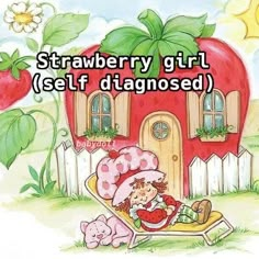 Strawberry House, Strawberry Shortcake Cartoon, Strawberry Girl, Strawberry Shortcake Characters, Vintage Strawberry Shortcake, Mia 3, Strawberry Shortcake