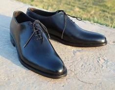 Wholecut Oxford Black Shoes for Men Dress Shoes Black Shoes For Men, Wholecut Oxford, Men Dress Shoes, Business Casual Shoes, Black Shoes Men, Men's Dress Shoes, Shoe Crafts, Handmade Leather Shoes, Oxford Shoes Men