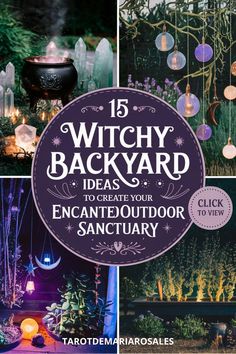 witch backyard ideas to create your enchanted outdoor sanctuary