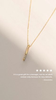 Grateful for everyone! #necklace #earring #bracelet #ring #jewelry #goldjewelry #diamondjewelry #14kgold #hoopearrings #pavediamonds #14kyellowgold #Gelinwoman #diamonds #solidgold Diamond Bar Necklace, Vertical Bar Necklace, Bar Pendant Necklace, Vertical Bar, Diamond Necklaces, Bracelet Ring, Gold Diamond Necklace, Diamond Bar, Bar Pendant