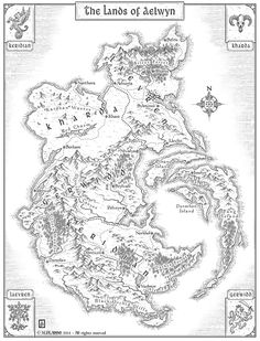 the lands of aelyn map