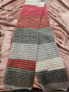 This is a super long multicolor scarf that will keep you nice and warm during those cold winter days Warm Multicolor Scarves For Fall, Warm Multicolor Winter Scarves, Cozy Multicolor Scarves For Cold Weather, Warm Casual Multicolor Scarves, Warm Multicolor Casual Scarves, Casual Multicolor Scarves For Cold Weather, Casual Warm Multicolor Scarves, Multicolor One Size Winter Scarves, Multicolor Acrylic Scarves For Winter