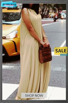 Solid O Neck Sleeveless Maxi Dress Sleeveless Maxi Dress, Maxi Dress