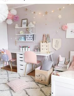 Amelie Room, Design Ložnic, Shared Girls Room, Girls Room Ideas, Girl Bedroom Designs, Girls Rooms, Kids Room Ideas