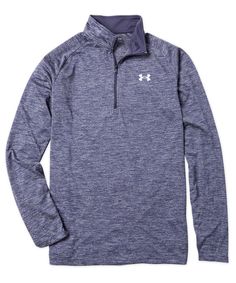 the under armour quarter zip sweatshirt in blue