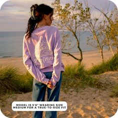 "Our blue planet's vast oceans may separate continents, but they unite us in the cause of their preservation." Size Recommendation: "I'm 5'9" and 160lbs; Size Large fits me flawlessly" Fit: laid-back and relaxed, Unisex Sweatshirt Shade: Orchid, a mix between pink and lavender, artfully garment-dyed Material: A cozy blend of 80% Cotton & 20% Polyester, Special Features: Pre-shrunk. Softer with each wash Heather Crew Neck Sweatshirt For Loungewear, Heather Crew Neck Sweatshirt With Ribbed Cuffs, Heather Colored Long Sleeve Relaxed Fit Sweater, Heather Relaxed Fit Long Sleeve Sweater, Heather Long Sleeve Relaxed Fit Sweater, Heather Sweater With Relaxed Fit And Long Sleeves, Heather Long Sleeve Sweater With Relaxed Fit, Winter Heather Crew Neck Sweatshirt, Winter Heather Sweatshirt Relaxed Fit