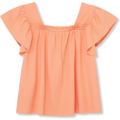 This ribbed top is an easy and comfy basic that will make a great addition to her wardrobe. | Peek Kids | Ribbed Babydoll Top, Pale (Orange, Size 8Y) | Maisonette collects the best children’s products from around the world (unlike Zulily, Etsy, The Tot, Farfetch Kids, Childrensalon, Crate and Kids, Kohls, Wayfair, Buy Buy Baby, Nordstroms, Mini Boden, J.Crew Factory, or PotteryBarn Kids), creating a curated shopping experience for you. Think of us as your shortcut to fashion for litte ones! Sleepwear Dress, Pale Orange, Swimming Bathing Suits, Bathing Suit Top, Easter Dress, Buy Buy, Buy Buy Baby, Babydoll Top, Ribbed Top