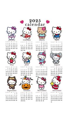 Pink Hello Kitty Wallpaper Iphone, Hello Kitty Wallpaper Hd, Cute Summer Wallpapers, Cute Calendar, Hello Kitty Cartoon, Pink Hello Kitty