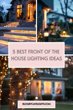 the best front of the house lighting ideas to brighten up your home's exterior