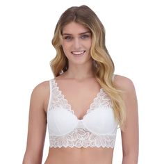 This juniors' SO wireless lace bralette will keep your comfortable all day long. Click on this INTIMATES & SLEEPWEAR GUIDE to find the perfect fit and more!This juniors' SO wireless lace bralette will keep your comfortable all day long. Click on this INTIMATES & SLEEPWEAR GUIDE to find the perfect fit and more!FEATURES Wireless Lightly lined cups Stretch lace construction Style no. SO51-047LIFT & LINING Light lift Lightly linedSTRAPS & HOOKS Adjustable straps in back Lace straps in frontFABRIC & Customer Appreciation, Lace Straps, Stretch Lace, Lace Bralette, Gender Female, Bralette, Age Group, Adjustable Straps, Perfect Fit