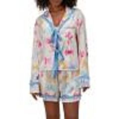 PRICES MAY VARY. ❀ Material: Cute floral 2 piece lounge set, silk pj set, y2k nightwear, made of soft, breathable, lightweight polyester fabric, makes you sleep and leisure very comfortable. ❀ Design: Trendy cartoon sleepwear, kawaii pjs, teen pajamas, shorts pajama set, floral print lounge pajamas set, two piece sets for women shorts, cute womens pajamas, champagne pajama set, sweet bow bottles lounge sets, short sleeve shorts pjs. You will Fall in love with dopamine sweet pajamas！ ❀Occasion: Y Teen Pajamas, Kawaii Pjs, Shorts Pjs, 2 Piece Lounge Set, Silk Pj Set, Pajamas Shorts, Womens Pajamas, Lingerie Party, Floral Pajamas