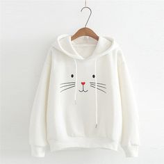 Gender: Women Item Type: Hoodies,Sweatshirts Sleeve Style: Regular Hooded: Yes Collar: Hooded Type: Pullovers Weight: 220g Fabric Type: Broadcloth Material: Polyester Sleeve Length(cm): Full Pattern Type: Print Clothing Length: Regular Style: Casual