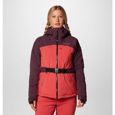 Stay warm from lift to lodge. This waterproof-breathable ski jacket is packed with insulation and our most advanced thermal-reflective lining. Plus, ski pass and goggle pockets will keep you mountain ready. Red Winter Skiing Outerwear, Red Sporty Outerwear For Skiing, Sporty Red Skiing Outerwear, Ski Pass, Holiday Deals, Columbia Sportswear, Ski Jacket, Goggles, Stay Warm