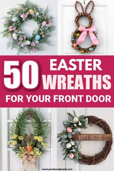 easter wreaths for your front door