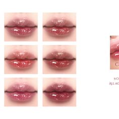 various images of different lips with the words colorpop on top and bottom right corner