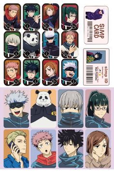 an image of anime characters with their name tags