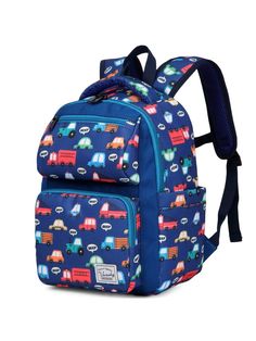 Kids Cute Kindergarten Daycare Children 7L Small Backpack Bookbag For School Travel Blue Cute   Polyester Animal    Kids Bags & Luggage, size features are:Bust: ,Length: ,Sleeve Length: Fun Bags For Back To School, Fun Travel Backpack For Back To School, Playful Back To School Bags For Students, Playful Backpack For Travel And Back To School, Softback Bags For Back To School, Playful Softback Bags For Back To School, Back To School Softback Bags For School Events, Fun Rectangular Backpack For End Of School Year, Playful Softback School Bags