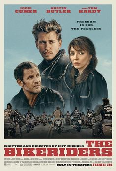 a movie poster for the biker riders