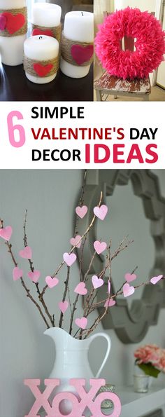 valentine's day decor ideas for the home