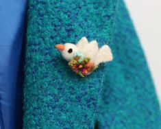 Would you like to check out other products in my store? 👇👀 https://www.etsy.com/shop/YunWoolCollection?ref=profile_header Designed to hang your clothes or bags, the bird brooch is coming to be a part of your elegance! It is a great opportunity for you to carry the art of wool processing. Feel happy while using it ⭐️⭐️⭐️ Bulk order is possible for Bridesmaid and Sadic gifts. I can give discounts for purchases of 15 or more pieces. Please give the number.      Height: 1.18 inches      Width: 2.3 Wool Processing, Wool Brooch, Felt Ideas, Header Design, Bird Pins, Felt Birds, Profile Header, Feel Happy, Bird Brooch