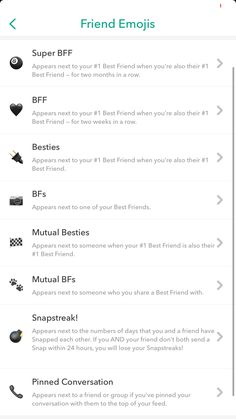 the best friends app on an iphone