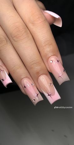 Ongles Bling Bling, Unghie Sfumate, Nagel Tips, Her Nails, Simple Acrylic Nails, Classy Acrylic Nails, Acrylic Nails Coffin Short