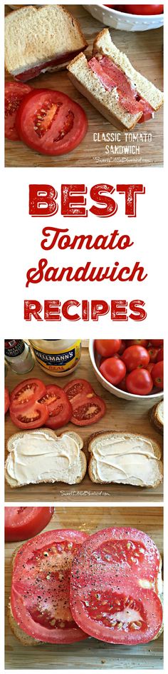 the best tomato sandwich recipe for sandwiches