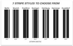 the bar code for 7 styles to choose from