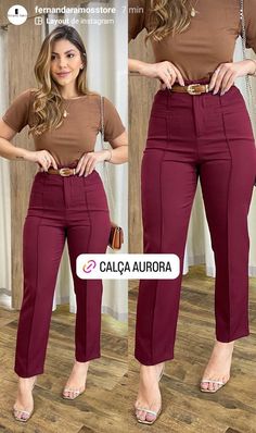 Warm Tone Outfits Style, Pants Outfit Work, Career Outfits, Business Outfits Women, Outfit Inspo Casual