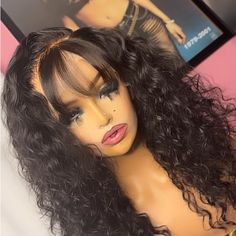 “Ready To Wear” Natural Black Deep Wave Frontal Wig Unit 1. Model Wig: Deep Wave - 24inch 2. Hair Material: 100% Human Hair 3. Density: 200% 4. Hair Color: Black 5. Hairline - Pre - Plucked 6. Wig Strap: Adjustable 7. Circumference: 22.5 Inches - Standaed 8. Lace: Hd Lace 9. Lace Area: 13x6 Messed Up Lace Wig, Arrogant Tae Wigs, Wowebony Wigs, Hair Color Black, Frontal Wig, Deep Wave, Life Tips, Hd Lace, Frontal Wigs