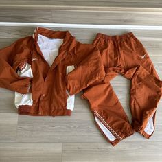 Vintage Reebok Track Suit Women’s Xs Burnt Orange Texas Lined 2 Piece Y2k Perfect Texas Longhorns Colors! Excellent Condition. There Are A Couple Areas On Collar And On Side Where Orange Color Bled Into White But It’s Not Bad, See Photos. Pants And Jacket Are Lined And Both Have Zip Pockets. Size Tag Says Xs. I Am 5’4” And 110 Lbs And The Suit Fits My Good But The Pants Are A Tad Snug But Wearable. Track Suits Women, Y2k Logo, Orange Texas, 110 Lbs, Vintage Reebok, Suit Women, Track Suit, Womens Reebok, My Good