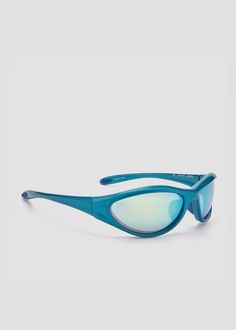 Lightweight, sleek and softly curved wraparound design for both sports and non-sport activities. Features anti-slip rubber nose pads and ear tips. Blue frames with blue & green mirror lenses. Sport Activities, Green Mirror, Bonnie Clyde, Green Mirrors, Blue Frames, Sports Activities, Wrap Around, Sale Items, Blue Green