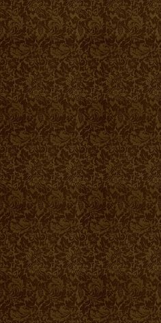 an image of a brown wallpaper with floral designs on the bottom, and dark brown background