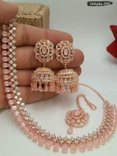 Desi Jewelry Set, Pink Indian Jewelry, Jewelry Accessories Aesthetic, Jewelry Tattoo Designs, Aesthetics Jewelry, Drawing Jewelry, Jewelry Tattoos, Tattoo Jewelry, Desi Jewelry