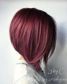 Aline Bob Haircuts, Red Bob Haircut, Aline Bob, Line Bob Haircut, Red Bob, Choppy Bob Hairstyles, Short Bob Haircuts, Hairstyles For Round Faces, Lily Collins