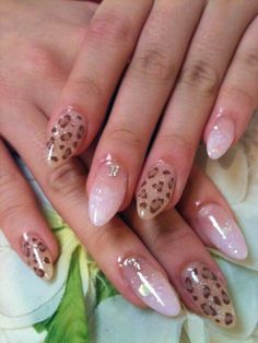 Leopard Nails, Nail Swag, Dream Nails, Cute Acrylic Nails