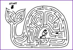 a maze with an image of a man in the middle