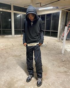 All Black Shoes Outfit, Black Shoes Outfit, Rick Owens Outfit, Mens Inspo, Doc Martens Outfit, Y2k Fits, Blue Jean Outfits, All Black Shoes, Archive Fashion