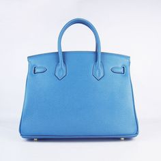 'Hermes Paris made in France' embossed on front under the flapPalladium hardware with lock and keyHermes Paris embossed on the hardware4 protective palladium feet at the bottomOne zip pocket interiorsize:W30*H23*D16cmthis Hermes Birkin 30cm Togo leather Handbags 6088 blue golden comes with: Hermes lock,keys,clochette,sleepers,care booklet,rain protection,tags and copy of the genuine receipt from an official Hermes store. Hermes Store, Design Totebag, Handbags Blue, Handbags Design, Rain Protection, Togo Leather, Hermes Paris, Hermes Handbags, Vuitton Bag