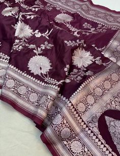 This is a very beautiful high quality mashru silk saree . All over zari motifs design with border . Saree length - 5.5 mtr. Blouse - 1 mtr. Dry clean only . Please note - color may be vary a little due to sunlight and photography . Please message us after purchasing in case you want fall and Pico done it not . No extra charges for fall and Pico but inform us . Blouse stitching is also available . Elegant Paithani Silk Lehenga With Unstitched Blouse, Designer Banarasi Silk Saree For Eid, Elegant Dola Silk Traditional Wear With Zari Weaving, Elegant Dola Silk Saree For Navratri, Silk Saree With Traditional Patterns, Elegant Banarasi Silk Saree With Zari Work, Elegant Katan Silk Saree With Zari Work, Elegant Katan Silk Saree, Elegant Designer Paithani Silk Lehenga