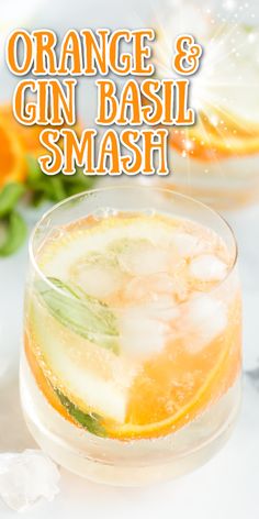 Fresh, clean, and citrus-packed, this gin basil smash is easy and delicious. Bar Knowledge, Gin Basil Smash, Gin Drink Recipes, Basil Smash, Beach Drinks, Gin Cocktail