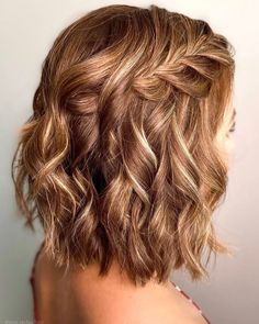 Wedding Hair With Braid, Prom Hairstyle, Messy Curls, Guest Hair, Prom Hairstyles For Short Hair, 2024 Prom, Hairstyle Inspiration, Bridesmaid Hair Short, Peinados Fáciles Para Cabello Corto