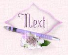 the word next is written on a white background with flowers and a pencil in front of it