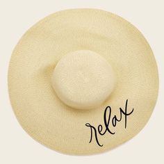 Vacation is calling and this cute floppy hat is the perfect way to relax in style! One size fits most boho straw hat with hand lettered phrase. Circumference: 23.6in Each hat is hand lettered with black ink Lanta's signature calligraphy style and sealed with a UV sealant. Summer Calligraphy, Hat For Beach, Bridal Party Hats, Floppy Hat Summer, Ministry Gifts, Vacation Hat, Summer Hats Beach, Pretty Coffee, Gifts For Pastors