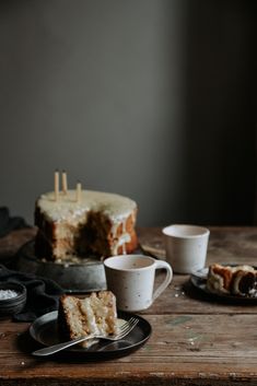 Cinnamon bun cake with vanilla custard & the release of The Nordic Baker - The Nordic Kitchen