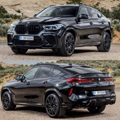 two side by side images of the bmw x4