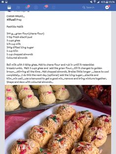 a plate full of cookies on top of a table